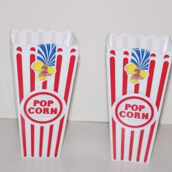 None Kitchen Reusable Plastic Popcorn Buckets 8ct Poshmark
